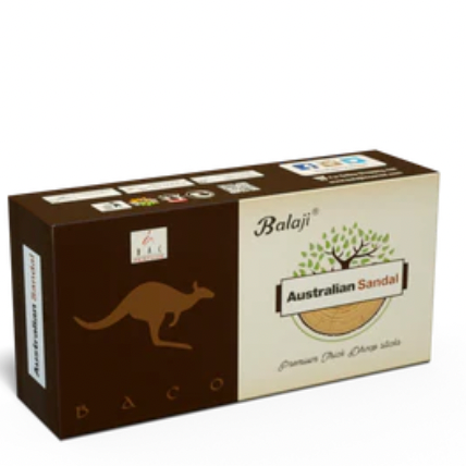 Balaji AUSTRALIAN SANDAL Premium Thick Dhoop Sticks (10 sticks)