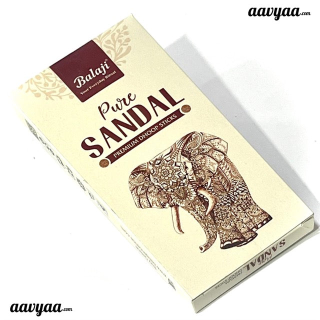 Balaji PURE SANDAL Premium Dhoop Sticks (22 sticks)