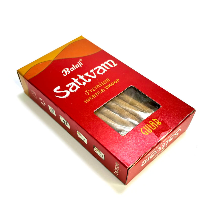 Balaji SATTVAM GULAB Premium Dhoop Sticks