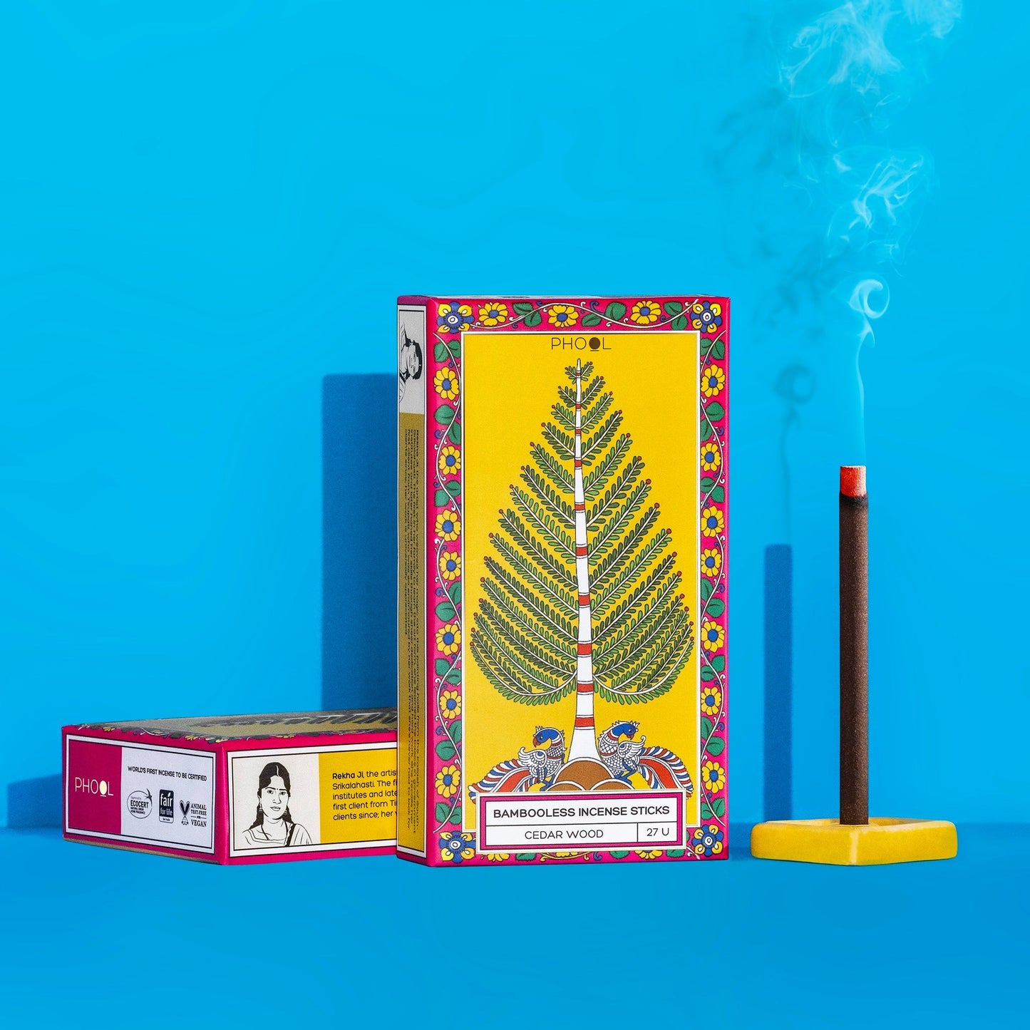 Phool CEDARWOOD Bambooless Incense Sticks