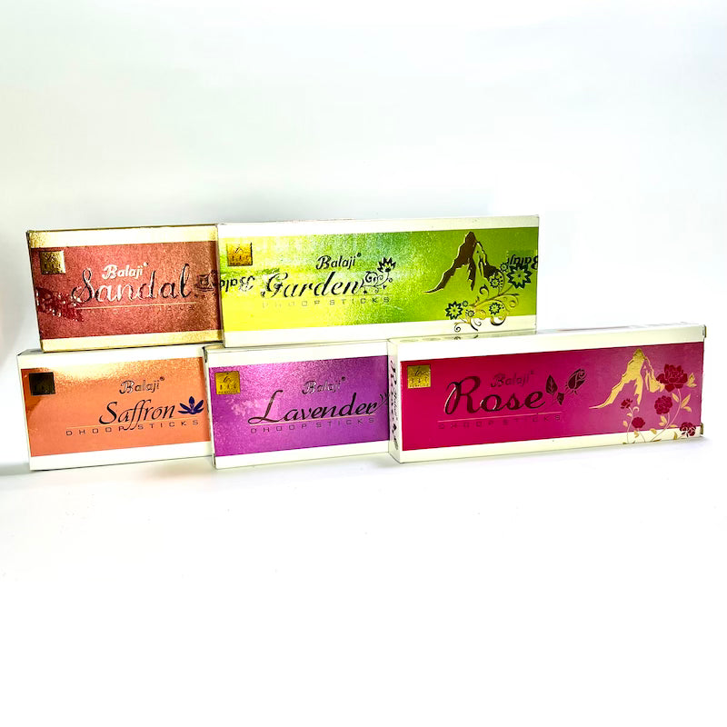 Combo of 5 Balaji 60g Premium Dhoop Sticks (300 gms)