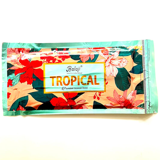 Balaji TROPICAL Incense Sticks Zipper (120 gms)