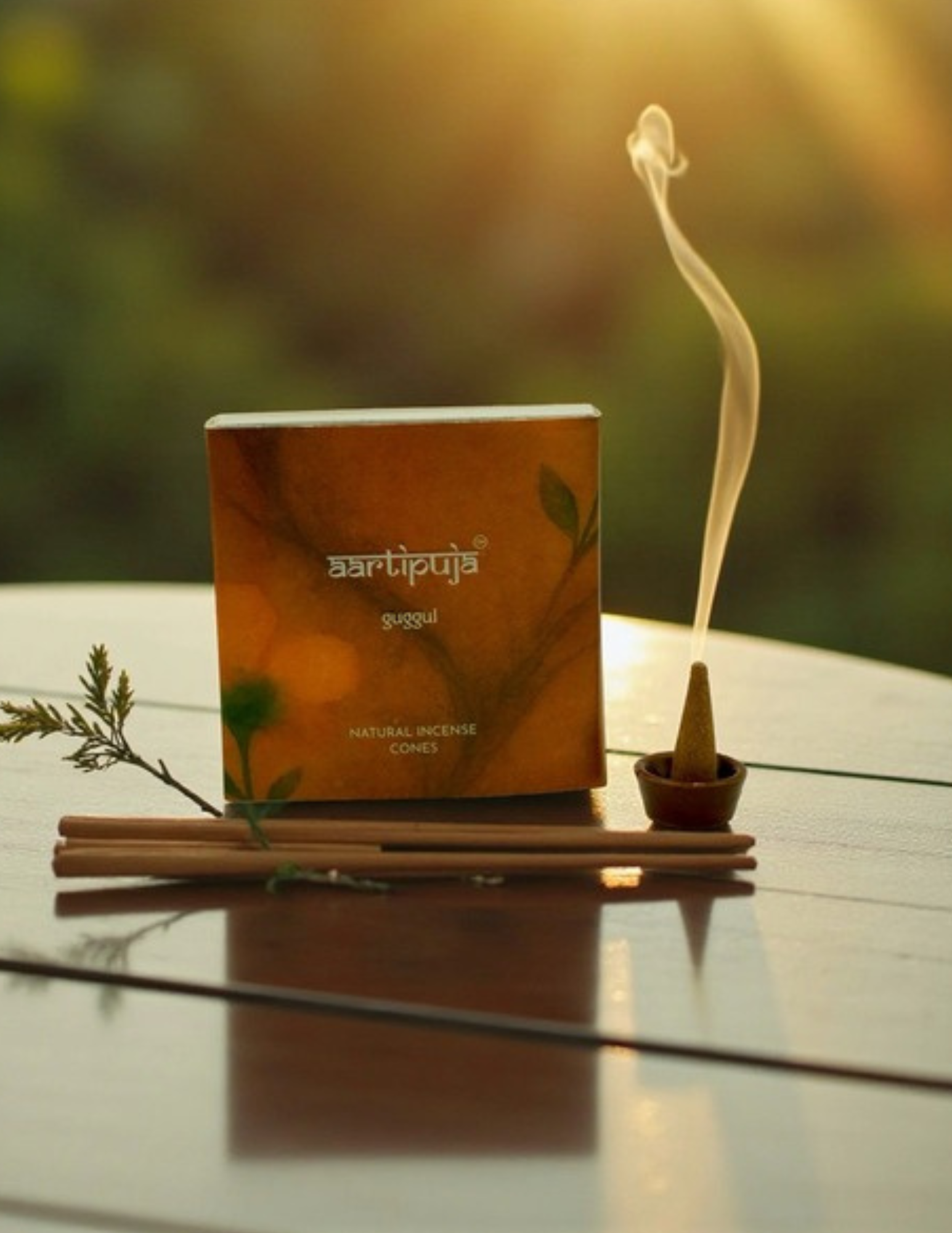 Home rose incense sticks