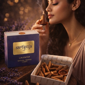 Lavender Dhoop Cones