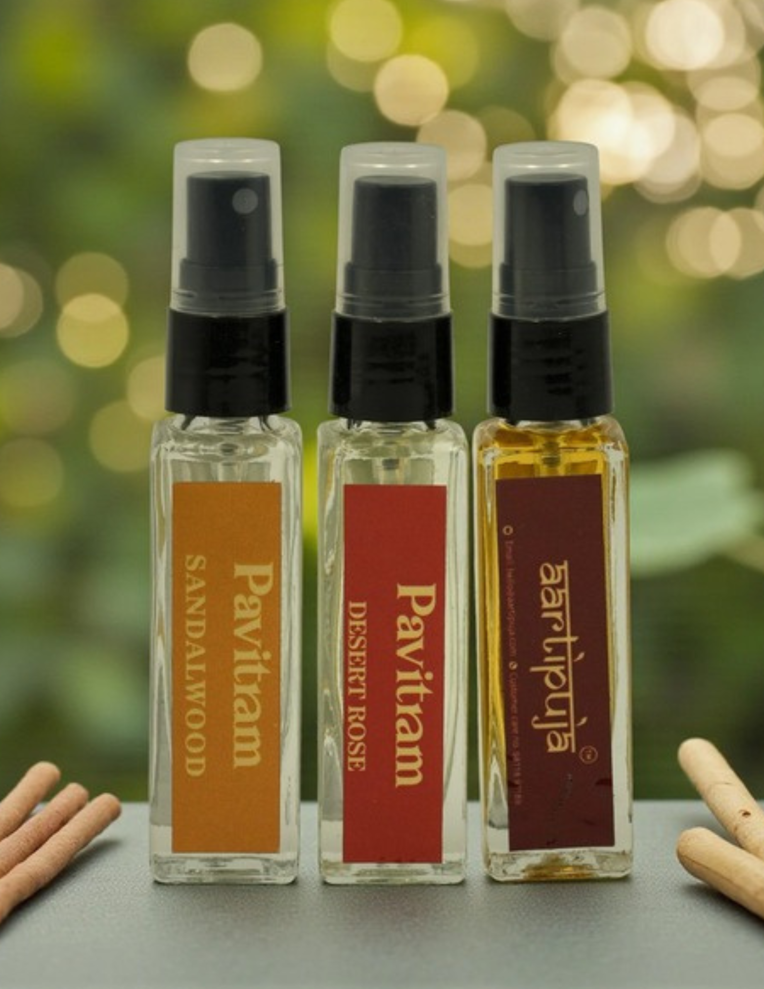 Home rose incense sticks