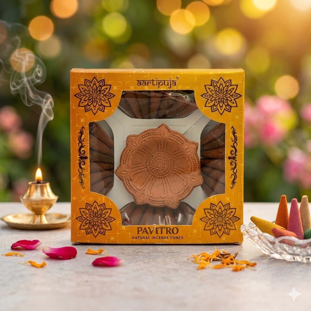 Pavitro natural incense cones